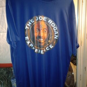 Joe Rogan experience Size L silky nylon Tee shirt